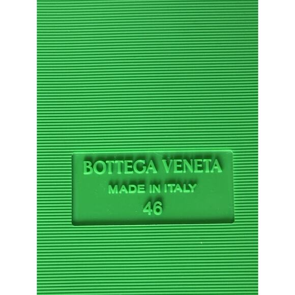 Bottega Veneta Intrecciato Geometric Sponge Slipper Green 13 US 660245 NIB $600 main image 5